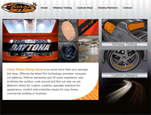Tablet Screenshot of classicwindowtintingatl.com